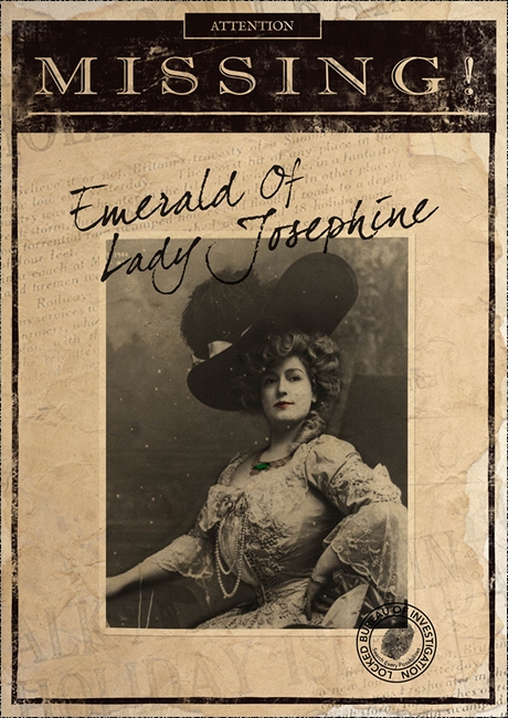 Escape Game Missing Emerald of Lady Josephine, Locked. Jakarta.